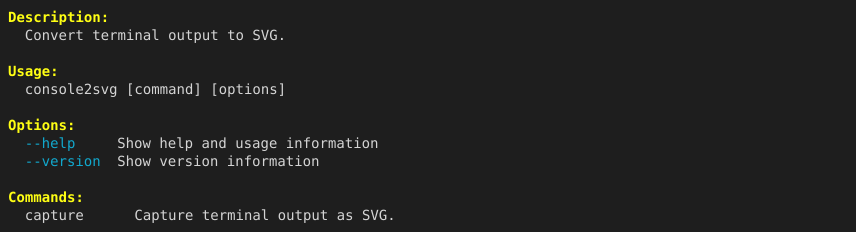 console2svg